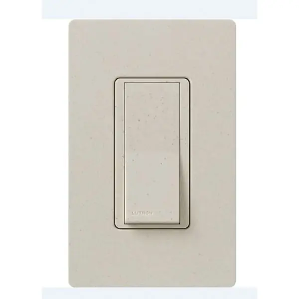 Lutron SC-3PS-LS 120 - 277-Volt AC at 60 Hz 15-Amp 3-Way Standard Grade General Purpose Switch Limestone Claro No Minimum Order
