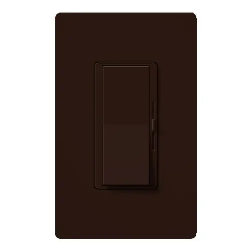 Lutron DVLV-603P-BR 120-Volt AC at 60-Hz 3-Way Magnetic Low Voltage Preset Dimmer With Nightlight Brown Diva Bargain