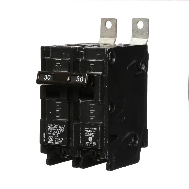 Handmade Siemens B230H Panelboard/Bolt-On Mount Type BLH Low Tab Molded Case Circuit Breaker 2-Pole 30-Amp 120/240-Volt AC