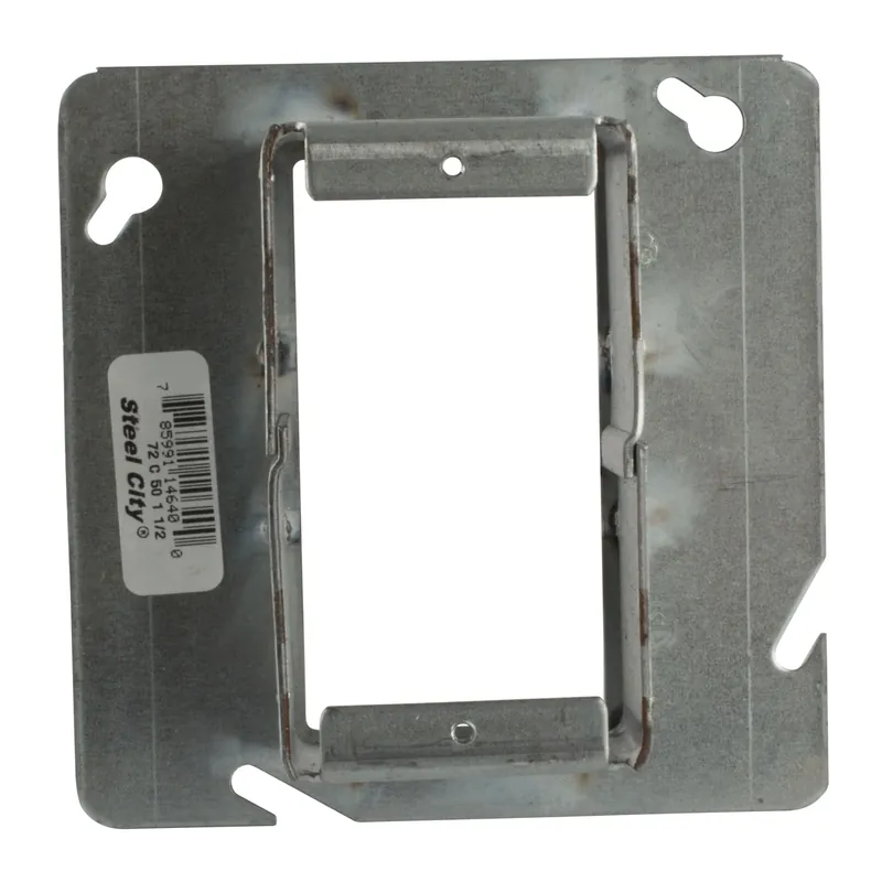 Top Rated Thomas & Betts 72C50-1-1/2 Pre-Galvanized Steel 1-Gang Single Device Tile Wall Cover 4-11/16-Inch x 4-11/16-Inch x 1-1/2-Inch Steel City
