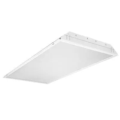 Brand New Lithonia Lighting 2GT8-2U316-A12-MVOLT-GEB10IS 2-Light Static General Purpose Troffer 32-Watt 120 - 277-Volt High Gloss Baked White Enamel