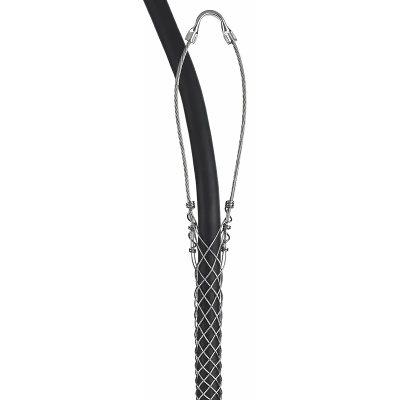 Markdown Hubbell-Wiring 02216007 Light-Duty Single Eye Closed Mesh Service Drop Support Grip 0.58 - 0.68-Inch 7-Inch Eye 6-1/2-Inch Mesh Kellems