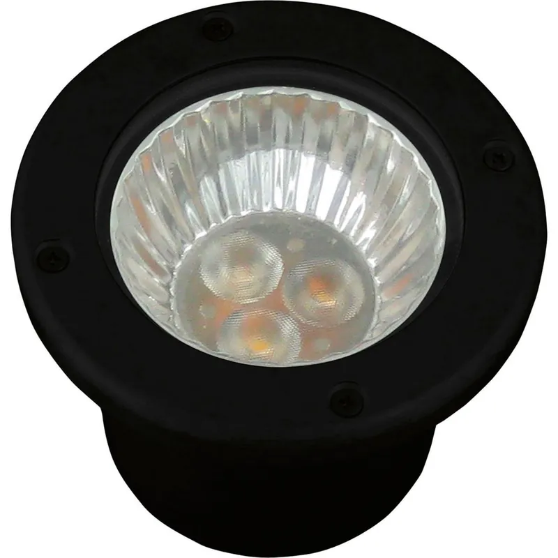 Free Shipping Progress Lighting P5295-31 1-Light Landscape Well Light 3-Watt 12-Volt AC Epoxy Powder Paint