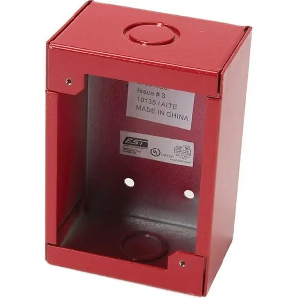 Edwards 278B-1120 278B Series Double-Action Fire Alarm Station 30-Volt AC 28-Volt DC 3-Amp at 30-Volt AC 1-Amp at 28-Volt DC Red Clearance