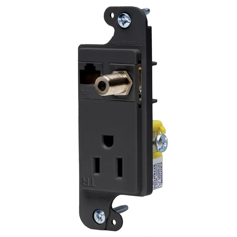 Discount MULTIMEDIA OUTLET HWS RJ650BKTR 15A BLK M MEDIA OLET