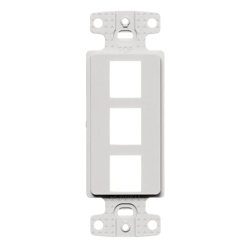 Mega Sale WALL PLATE DECORATOR FRAME HWS NS613W 1G 3 PORT WHT DCRTR FRM