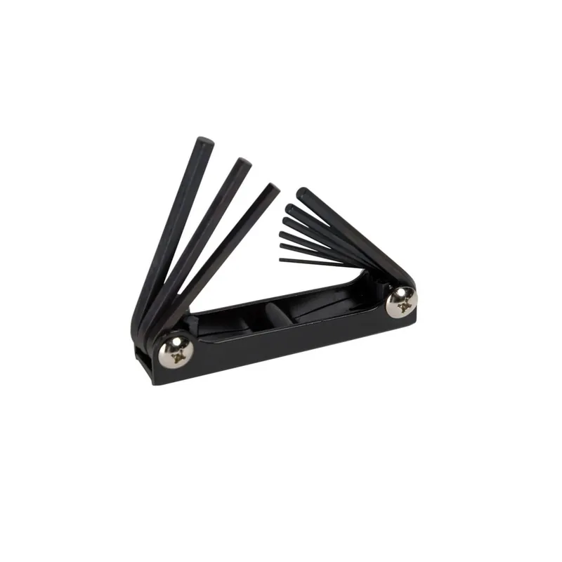 9-Piece Folding Hex-key Set: Sizes - 5/64 IN, 3/32 IN, 7/64IN, 1/8 IN, 9/64 IN, 5/32 IN,3/16 IN, 7/32 IN and 1/4 IN Trusted Brand
