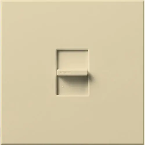 Lutron NT-1500-IV 1-Pole 120-Volt AC at 60-Hz Large Control Slide-To-Off Dimmer Ivory Nova-T Don’t Miss Out