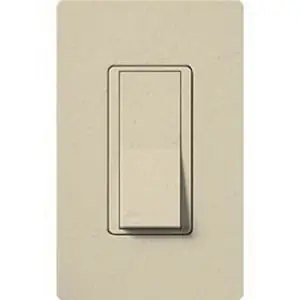 Lutron SC-3PS-ST 120/277-Volt 15-Amp 3-Way General Purpose Rocker Switch Stone Claro Satin Colors Super Sale