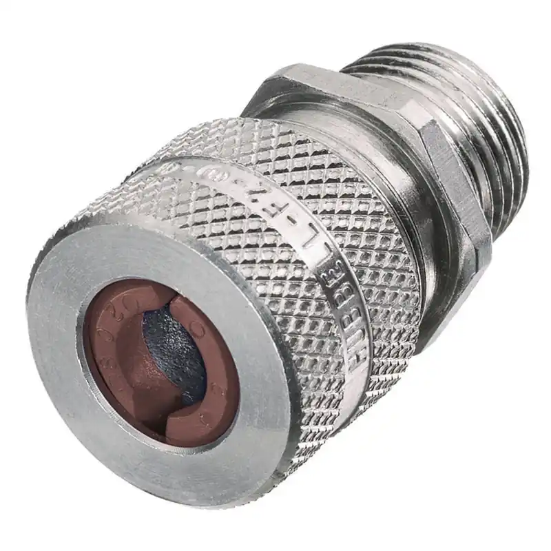 Hubbell-Wiring SHC1034 Machined Aluminum Form F2 Standard Duty Straight Cord Connector 3/4-Inch MNPT 1/2 - 0.63-Inch Metallic and Brown Color Code Weekend Sale