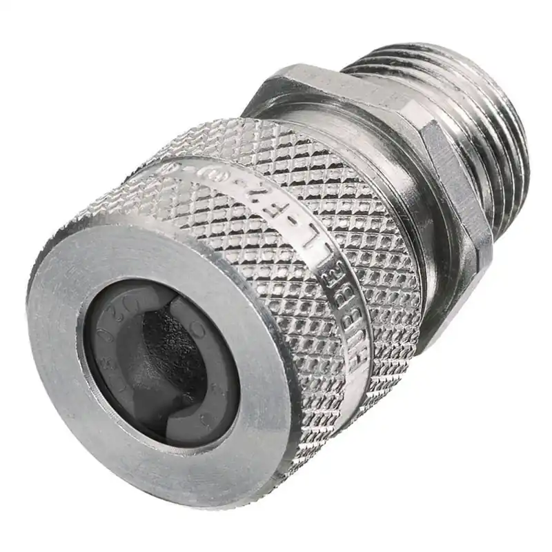 Hubbell-Wiring SHC1043 Machined Aluminum Standard-Duty Series Form F4 Straight Male Liquidtight Cord Connector 1-Inch 0.88 - 1-Inch Kellems® Save Now