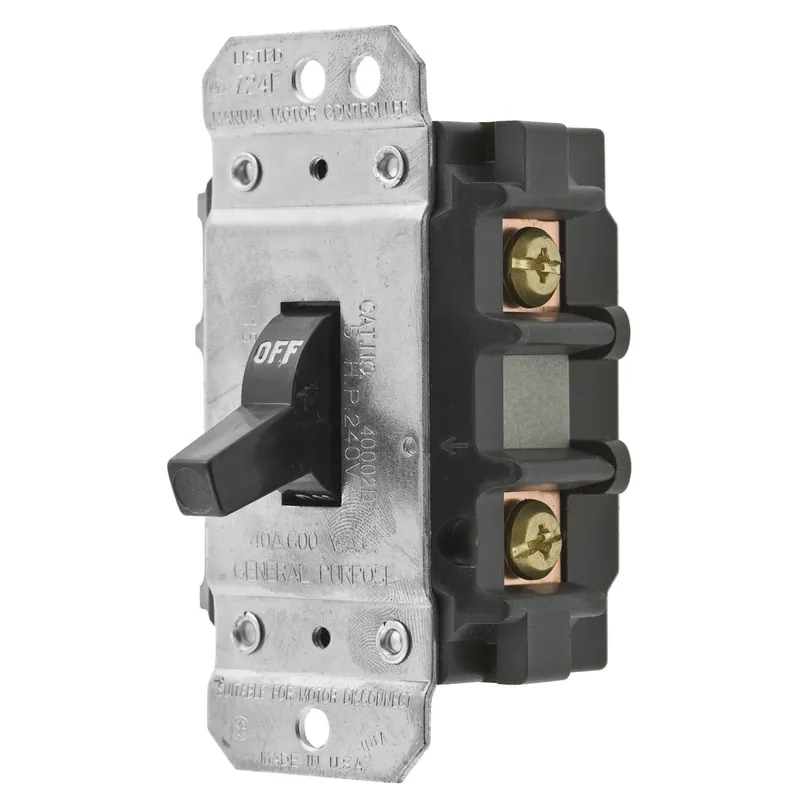 Hubbell-Wiring HBL7832D 2-Pole AC Manual Motor Controller 600-Volt AC 30-Amp Circuit-Lock Cheap