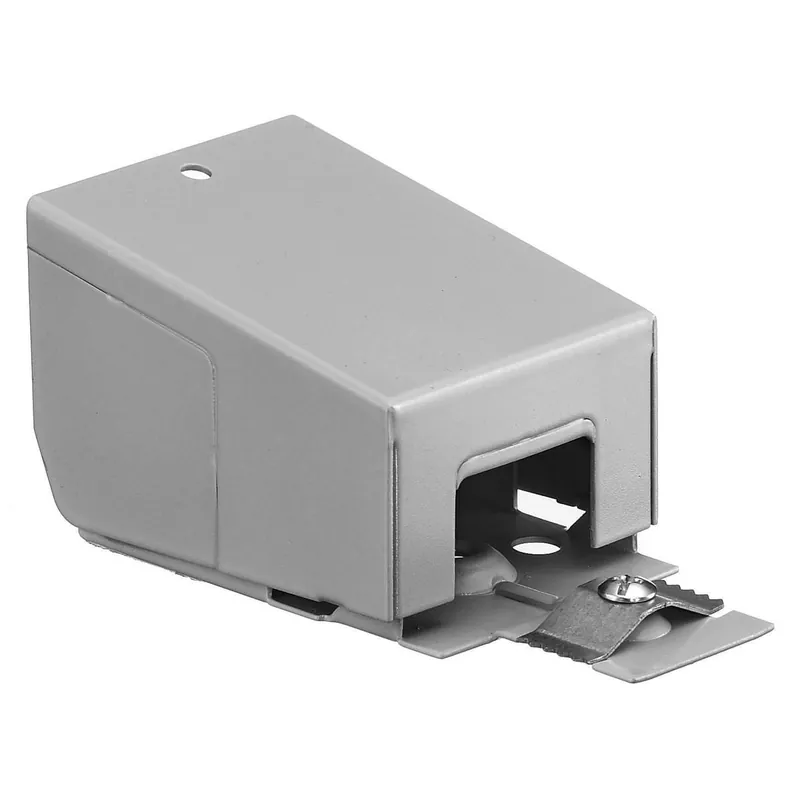 Hubbell-Wiring HBL2010A3GY Large Capacity Entrance End Fitting Steel Gray For Use With HBL2000 Series Metal Raceway Hassle-Free Returns
