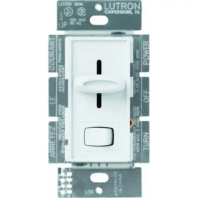 Lutron S-603P-WH 120-Volt at 60-Hz 3-Way Preset Dimmer White Skylark Hot Picks