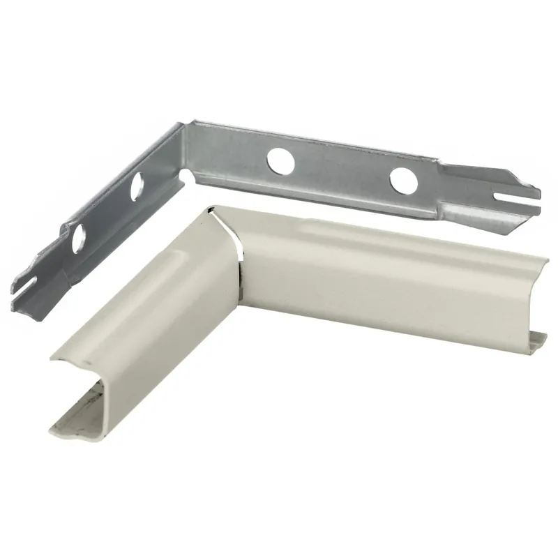 Hubbell-Wiring HBL517IV Internal Elbow Cold Rolled Steel Ivory For HBL500/HBL700/HBL750 Metal Raceway Clearance