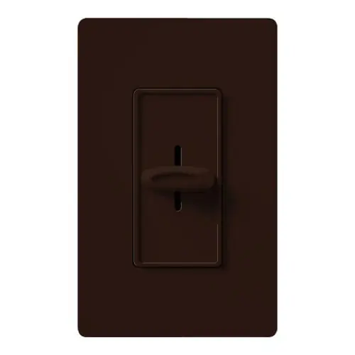 Certified Lutron SFSQ-F-BR 120-Volt AC 1-Pole Quiet 3-Speed Fan Control Brown Skylark