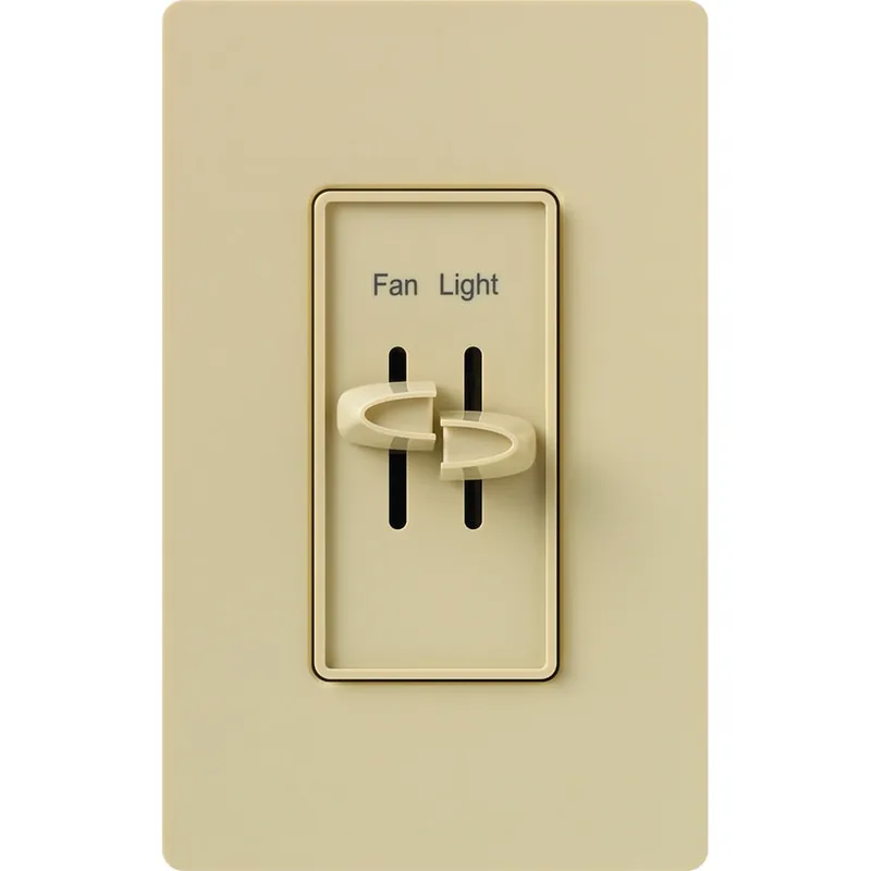 Special Offer Lutron S2-LFSQ-IV 120-Volt AC at 60-Hz 1.5-Amp 1-Pole 3-Speed Quiet Fan Control And Dimmer Ivory Skylark