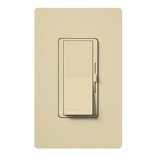 Lutron DVLV-10P-IV 1-Pole 120-Volt AC at 60-Hz Magnetic Low Voltage Preset Dimmer With Nightlight Ivory Diva Bargain