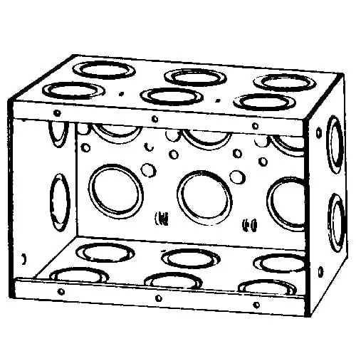 Buy Today Appleton M3-350 Pre-Galvanized Steel 3-Gang Screw-On Mount Masonry Box 3-1/2-Inch