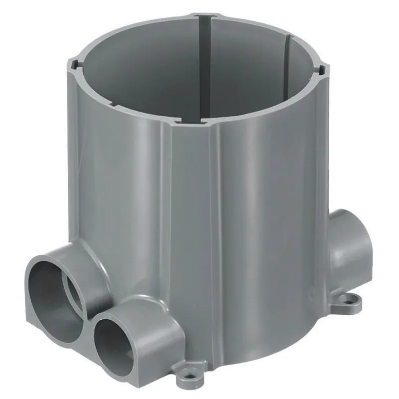 Hubbell-Wiring S1PFB PVC Non-Metallic Fully Adjustable Floor Box 5-Inch x 3-Inch 100-Cubic-Inch SystemOne Exclusive