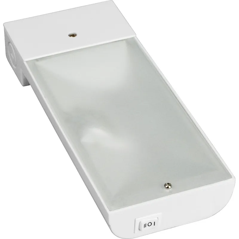 Progress Lighting P7533-30WB 1-Light Utilitarian/Commodity Under Cabinet Light Fixture 50-Watt 120-Volt AC White CounterBrite Limited Edition
