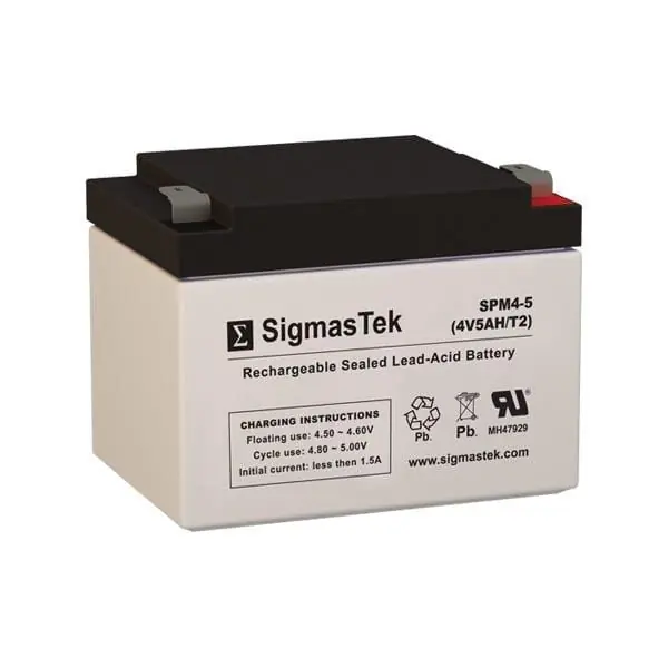 Jasco 0809-0010 Hawker Cyclon Monobloc Rechargeable Battery 5-Amp-Hour 4-Volt F2 Terminal Best Choice