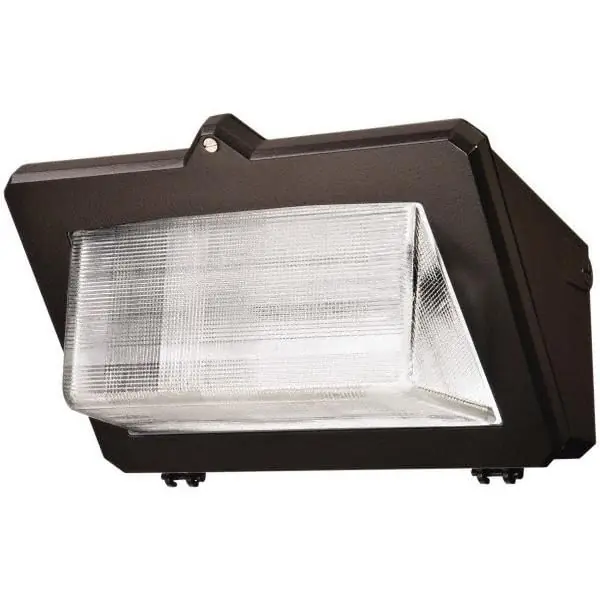 Cooper Lighting LDWP-GL-4A-ED Wallmount Wal-Pak Series Luminaire 40-Watt 120 - 277-Volt TGIC Dark Bronze Polyester Powder Coated Lumark® Top Pick