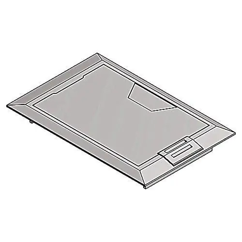 Special Discount Thomas & Betts 664-CST-SW-ALM Aluminum Recessed Service Floor Box Cover 5-1/8-Inch x 8-1/8-Inch Steel City®
