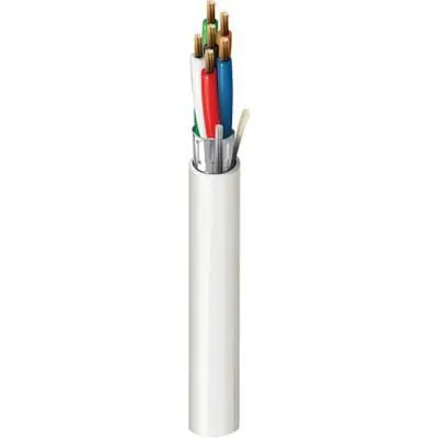 Reduced Price Belden 6304FE Stranded Bare Copper Plenum Rated Multi-Conductor Security and Sound Cable 18/6