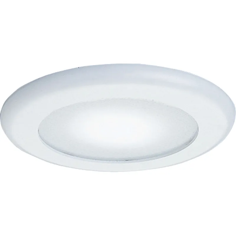 Progress Lighting P8008-60 IC/Non-IC 6-Inch Round Recessed Flat Albalite Trim With Reflector 1-Light White Glass Low Price
