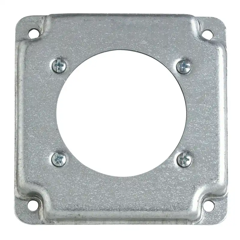 Luxury Thomas & Betts RS14 Pre-Galvanized Steel Outlet Box Cover 4-Inch x 4-Inch x 1/2-Inch Steel City®
