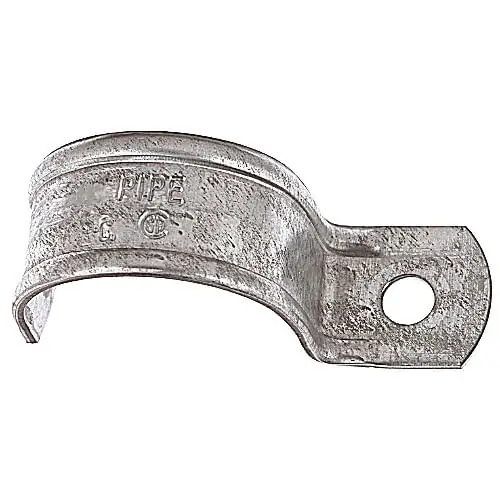 Next Day Delivery Thomas & Betts HS102 Zinc Plated Steel 1-Hole Strap 3/4-Inch Steel City®