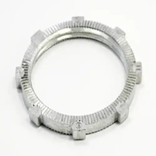 Bridgeport 105-DC Ball Burnished Mirror Smooth Die Cast Zinc Conduit Locknut 1-1/2-Inch New Arrival