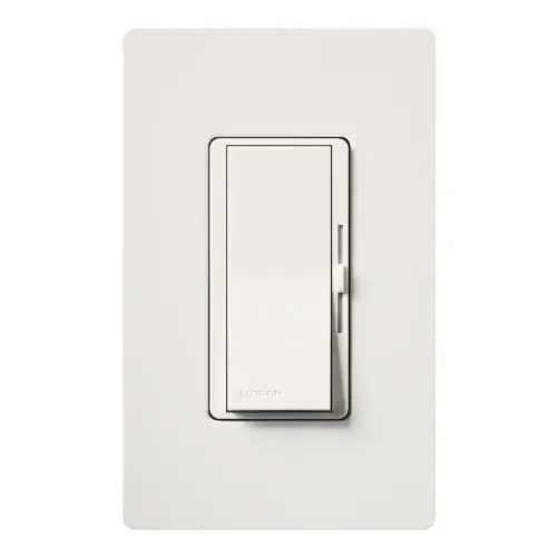Express Delivery Lutron DVSC-103P-SW 120-Volt AC at 60-Hz 3-Way Preset Dimmer With Nightlight Snow Diva®