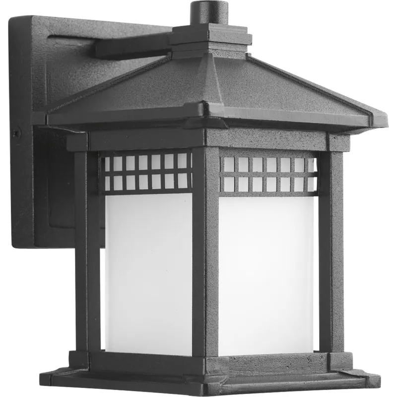 Super Sale Progress Lighting P6000-31 1-Light Small Wall Lantern 60-Watt 120-Volt Black Powder Coated Merit