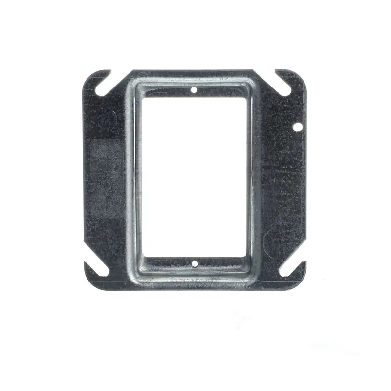 Buy Online Thomas & Betts 52C49-1/2 Pre-Galvanized Steel 1-Gang Drawn Single Device Square-Cut Tile Wall Box Cover 4-Inch x 4-Inch x 1/2-Inch Steel City®