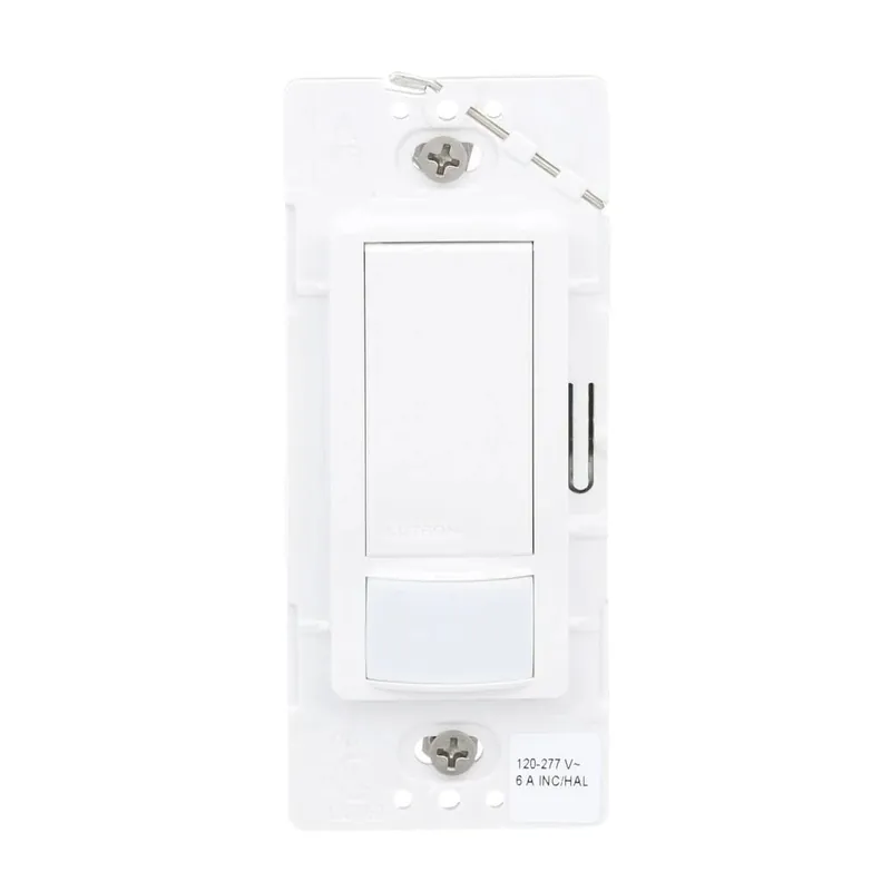 Lutron MS-OPS6M2-DV-WH 3-Way PIR Occupancy Sensor 900-Sq-ft 120 - 277-Volt White Maestro® Reduced Price