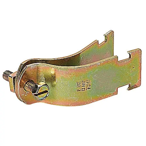 Big Sale Thomas & Betts C105-3/8 Galv-Krom 14 Gauge Steel 2-Piece Pipe Strap 3/8-Inch