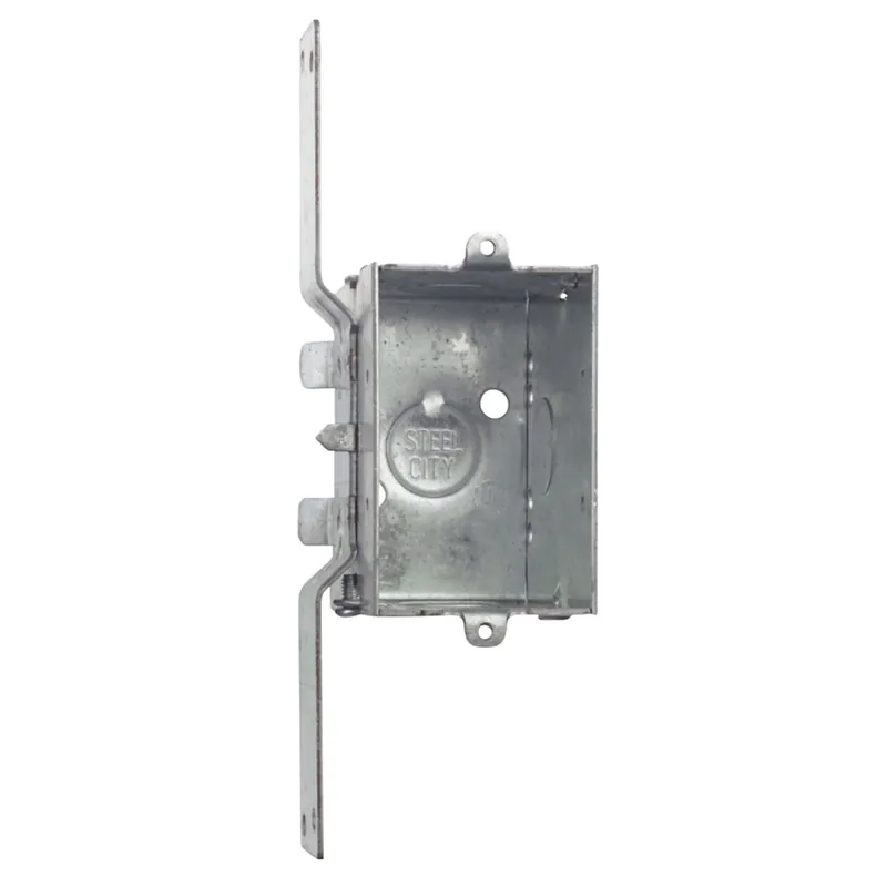 Best Choice Thomas & Betts CWV-1/2 Pre-Galvanized AISI C-1008 Steel Gangable Switch Box 2-Inch x 3-Inch x 2-3/4-Inch 14-Cubic-Inch Steel City®
