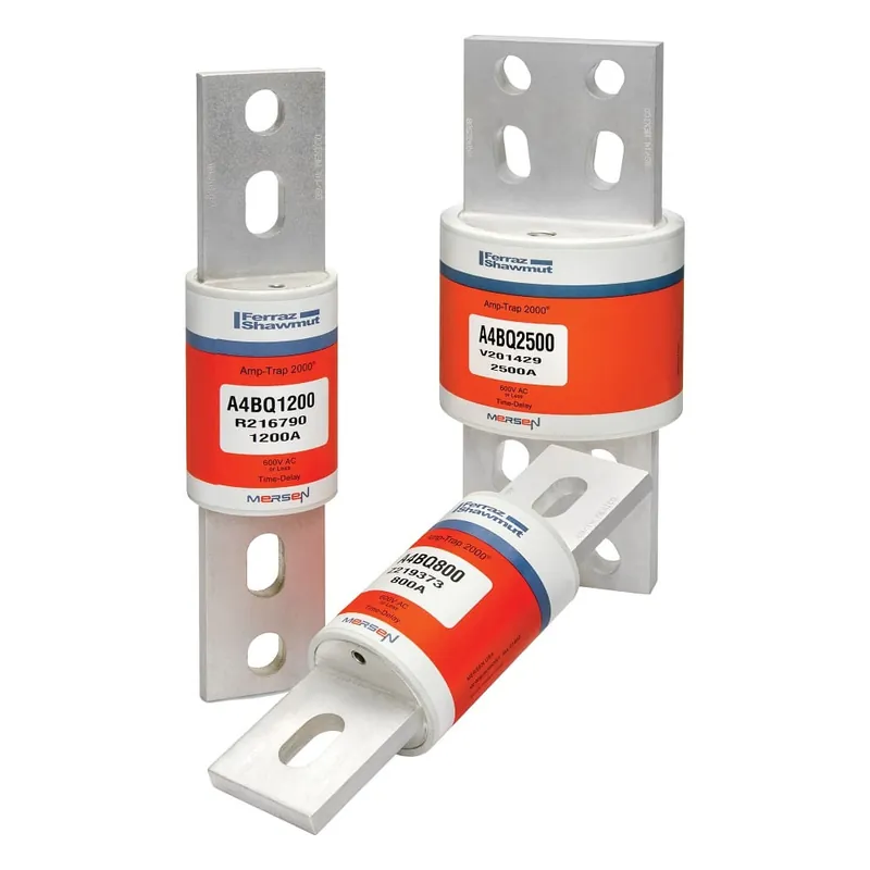 Best Seller Mersen A4BQ601 Dual Element Class L Non-Rejection Current-Limiting Time Delay Fuse 601-Amp 600-Volt AC 500-Volt DC Amp-Trap 2000®
