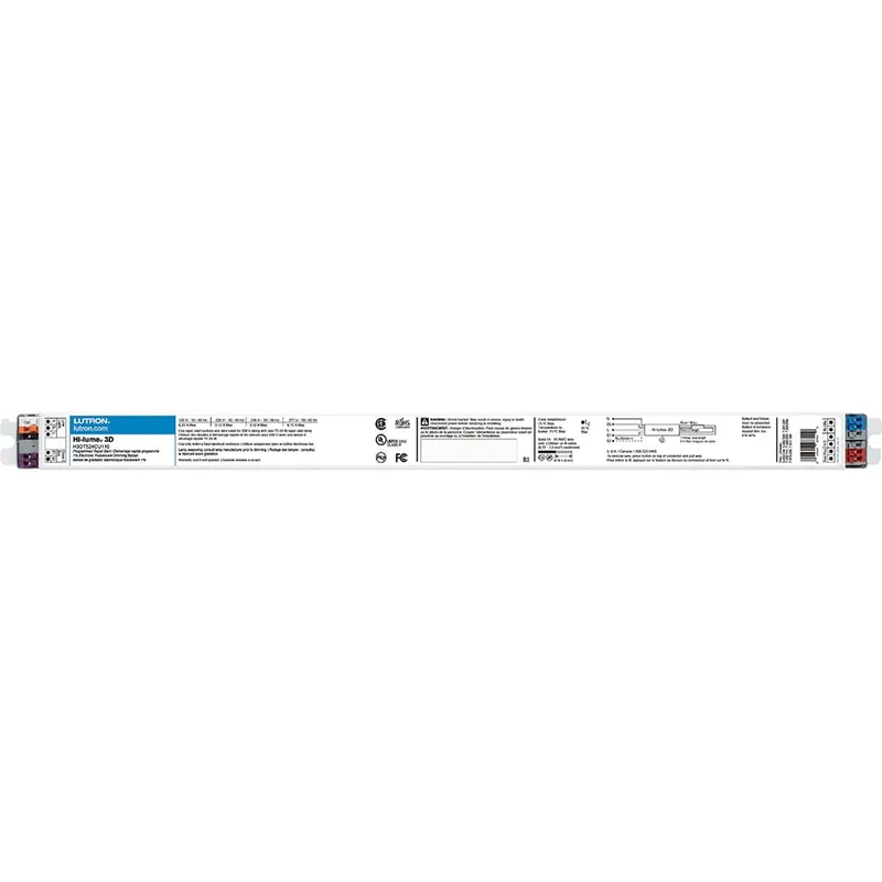 Buy Online Lutron H3D-T524-C-U-1-10 (1) 24-Watt T5 Linear Lamp High Frequency Fluorescent Ballast 120/240/277-Volt AC Hi-lume® 3D