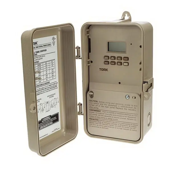 Brand New NSI DG200A 120 - 277-Volt AC at 50/60-Hz 20-Amp 1-Pole 365/7 Days SPDT Timer Switch Tork®