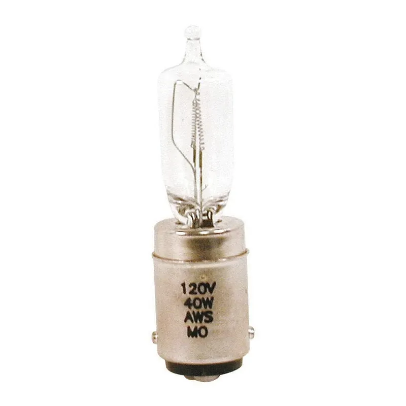 Secure Checkout Edwards 50LMP-40WH T4 PL Miniature Halogen Lamp 40-Watt BA15D Double Contact Bayonet Base 265 Lumens