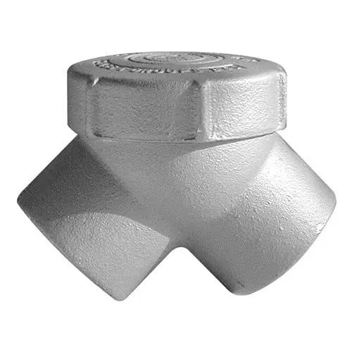 Markdown Appleton ELBY-75 Malleable Iron 90-Degree Capped Pulling Elbow 3/4-Inch Unilets®