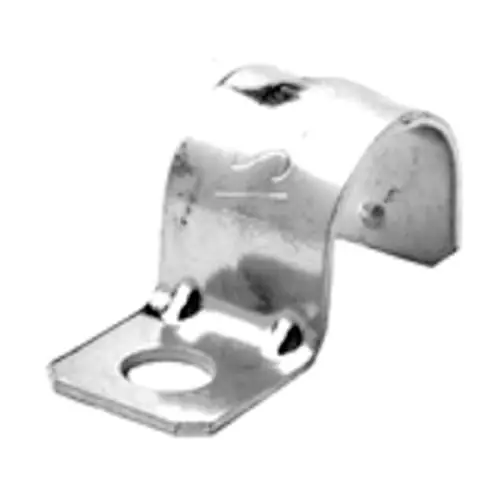 Direct From Factory Bridgeport 923-S Zinc Electroplated Steel 1-Hole Pipe Strap 1-1/4-Inch