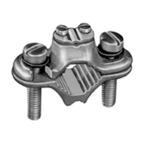Direct From Manufacturer Bridgeport 1313-B Brass Ground Clamp 1-1/4 - 2-Inch 4/6/8-AWG