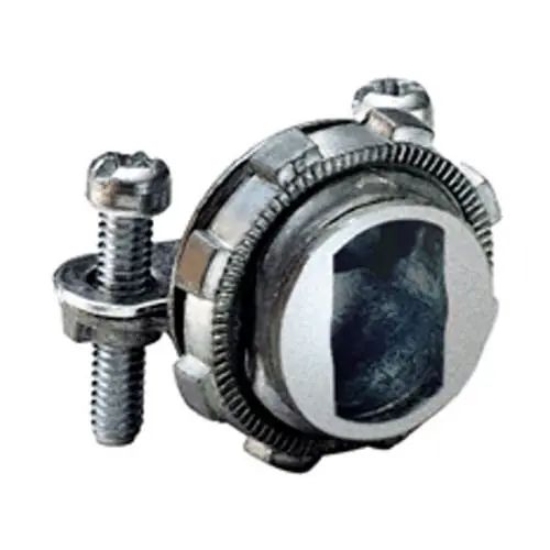 Bridgeport 566-DC2 Die Cast Zinc Strap Type Connector 1/2-Inch Free Shipping