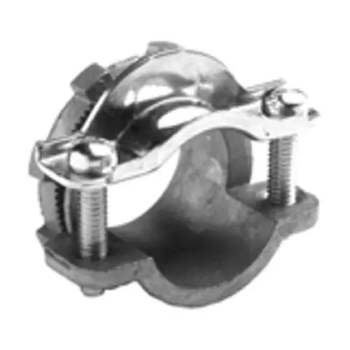 Low Price Bridgeport 662-DC2 Die Cast Zinc Two Screw Strap Cable Connector 1-Inch