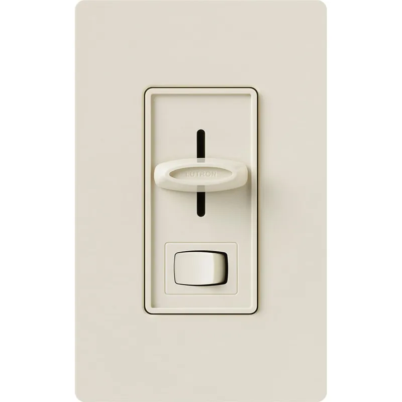 Lutron SELV-303P-LA 120-Volt AC at 60-Hz 3-Way Electronic Low Voltage Preset Dimmer With On/Off Switch Light Almond Skylark® CL® Save Now