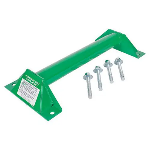 Brand New Greenlee 6037 Cable Puller Floor Mount For 6004/6005 Super Tugger Cable Puller